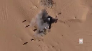 الحوثيون ينشرون مشاهد لاستهداف قوات يمنية بطائرات مسيّرة من طراز «رجوم»